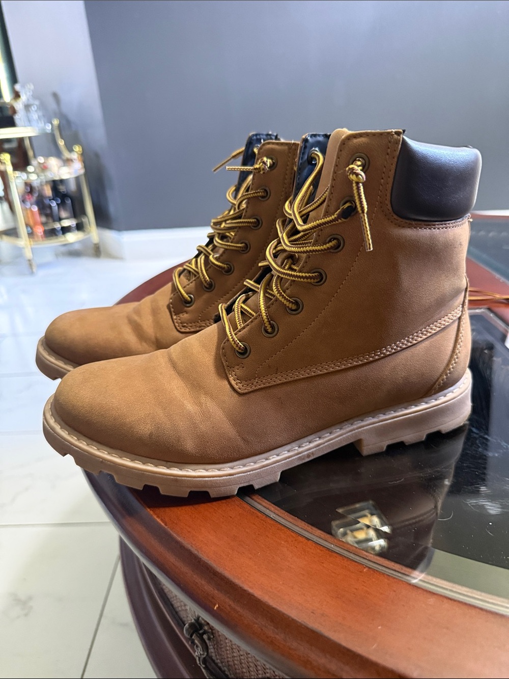 Target dress boots- Tan